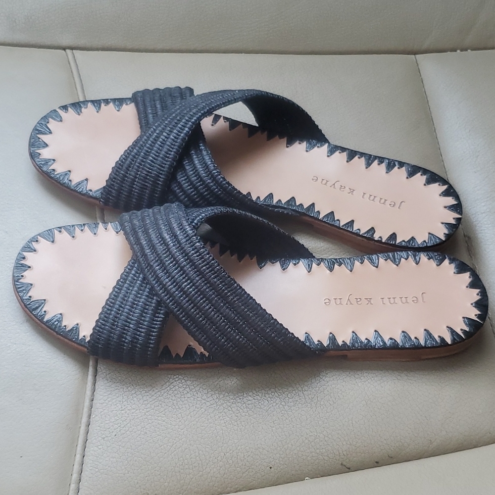 Jenni Kayne raffia slides 39